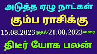 kumbha rasi weekly horoscope tamil இந்த வார ராசி பலன்கள் கும்பம் vararasi palan 2023 in tamil kumbam