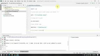 create folder and subfolders through Python.