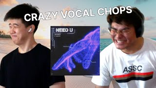 Moonboy - Need U Reaction/Review | Vocal Chops and Melody is FIRE