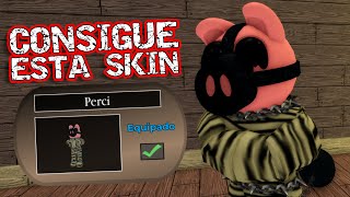 COMO TENER la SKIN (PERCI) 😱 PIGGY But its 200 Players ROBLOX #roblox #piggy #update