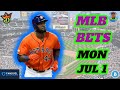 MLB Picks Today 7/1/2024 | FREE MLB Best Bets | CHEF D