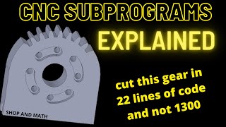 cnc subprograms explained