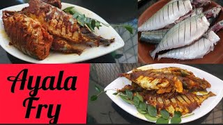 അയല മീൻ ഇതുപോലെ പൊരിച്ചു നോക്കൂ#Ayala fish fry# kerala style mackerel fry