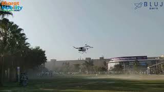 BluJ Aero - Live Flight Demonstration at Bharat Mobility Global Expo 2025