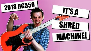 2018 Ibanez RG550 Review