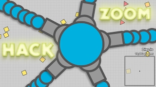 SUPER ZOOM HACK CHALLENGE! EXTREME ZOOM MOD! (Diep.io FFA Modding)