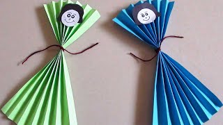 Easy & Simple Paper Doll | DIY How to Paper Crafts