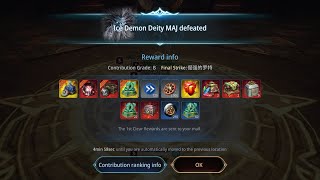 FIRST CLEAR CLAN EXPEDITION 11 - ICE DEMON DEITY MAJ - MIR4