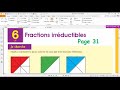 fractions irréductibles