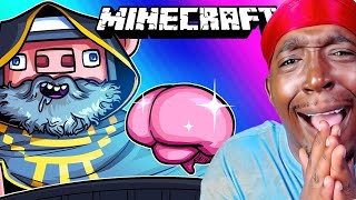 Minecraft Funny Moments - Wildcat the Pirate Wizard (REACTION)