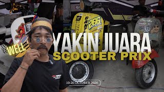 KESERUAN SEMUA PADDOCK SEBELUM RACE SCOOTER PRIX 2024