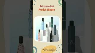 Temukan Payung Lipat Otomatis Anti UV Sinar Matahari.  Link Pembelian https://shope.ee/fwVLlGCom