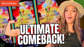 Ultimate COMEBACK! → Free Games on RailRoad Riches Pays The Big Bucks At Choctaw Casino