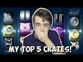 TOP 5 BEST ROCKET LEAGUE CRATE OPENINGS [DECEMBER] | PAINTED EXOTICS AND MYSTERY UNIVERSAL DECALS