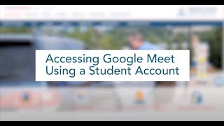 Virtual Learning Tech Tips: Accessing Google Meet