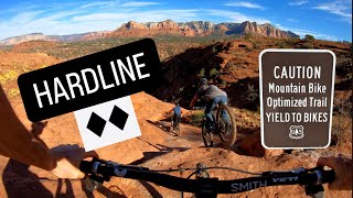 Sedona's Newest Double Black MTB Trail | Hardline with Lars and Ronin Romig