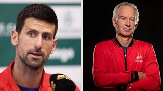 Novak Djokovic’s SHOCKING Response to McEnroe’s Controversial Injury Comments!