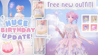 NEW FREE OUTFIT \u0026 MORE CODES! Infinity Nikki Birthday Update 🎂 Heartfelt Wish! Starlit Celebration