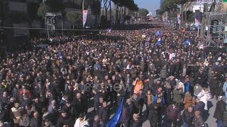 Opozita në protestë, qytetarët mbushin bulevardin e Tiranës ( 11 Shkurt 2023 )