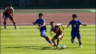 市立船橋 vs 習志野　第101回（2022年度）全国高校サッカー選手権大会千葉県大会　準決勝