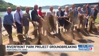 Riverfront Park Project groundbreaking