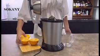 Sokany Citrus Juicer SK 651E Product Review Showcase by Wilson Nzuchi