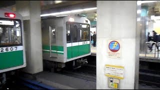 2020.01.31 大阪市高速電気軌道 中央線 20系2631F コスモスクエア行き 発車 谷町四丁目駅 Osaka Metro