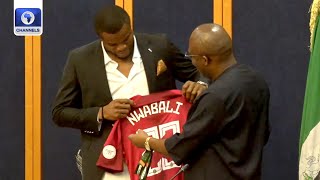 [Full Video] Fubara Nominates Nwabali For State Honour, Gifts Him ₦20m