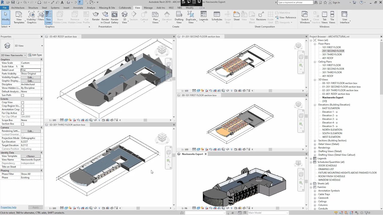 Create 3D Views Separated By Levels | Revit - YouTube