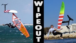 BEST FOILING WIPEOUTS - FOILBOARD FAILS