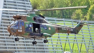 Aerospatiale SA330 PUMA landing during exercice | helicopter