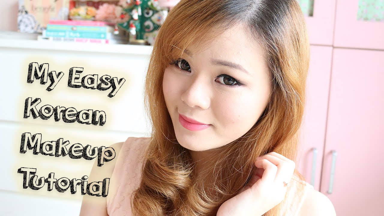 My Easy Korean Makeup Tutorial Makeup Indonesia Youtube