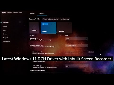 How to Install Intel Graphics Driver on Windows 11, Latest Windows 11 DCH Driver