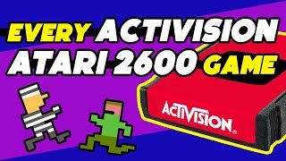 Atari 2600 Games by Activision | Trying all 45 (ft. @PSPMan)