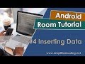 #4 Android Room Tutorial - Inserting Data