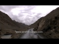 driving from sarchu to pang on manali leh highway part 1