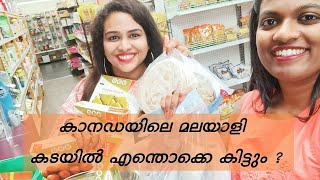 Ep:25 കാനഡയിലെ മലയാളി കടയിൽ എന്തൊക്കെ കിട്ടും ? #CanadaShopping #mallucshoppingcanada #canadaexpress