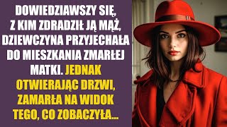 Dowiedziawszy się, z kim był jej mąż, dziewczyna postanowiła wszystko osobiście sprawdzić. Jednak...