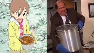 Nichijou x The Office — Kevin's famous chili