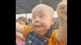 Baby Is 'Most Excited' Person At The County Fair