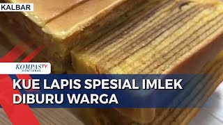 Jelang Perayaan Imlek, Kue Lapis Spesial Banyak Diburu Warga Pontianak