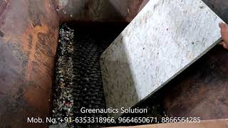 Industrial/ Municipal Solid waste shredder- Greenautics Solution, Ahmedabad, Gujarat