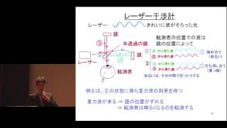 京都大学 市民講座「物理と宇宙」第４回　「重力波直接検出の意味」02 田中 貴浩（京都大学理学部物理学第二教室 教授）