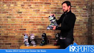 Tecnica 2014 Cochise and Demon Ski Boots