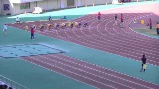 2014年　学校総体　埼玉県大会　男子100m決勝