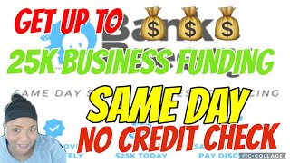 Small Business Loan| Same Day Funding| NO CREDIT CHECK| Up to 25K💸#businesscredit #businessloans