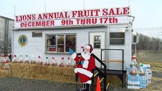 The Lion’s Club annual fruit sale is back