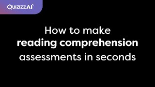 How to make reading comprehension assessments in seconds with Passages 🤯