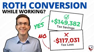 Should You Perform Roth Conversions While Working? | Roth Conversion 2022