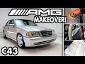 WORST PAINT JOB EVER! Mercedes C43 AMG Detailing NIGHTMARE